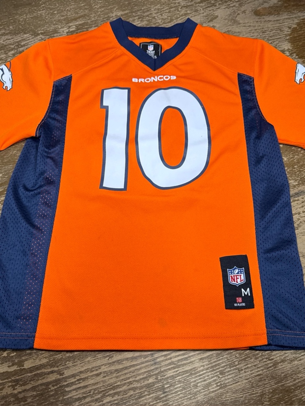 NFL Denver Broncos Orange & Navy #10 Football Jersey